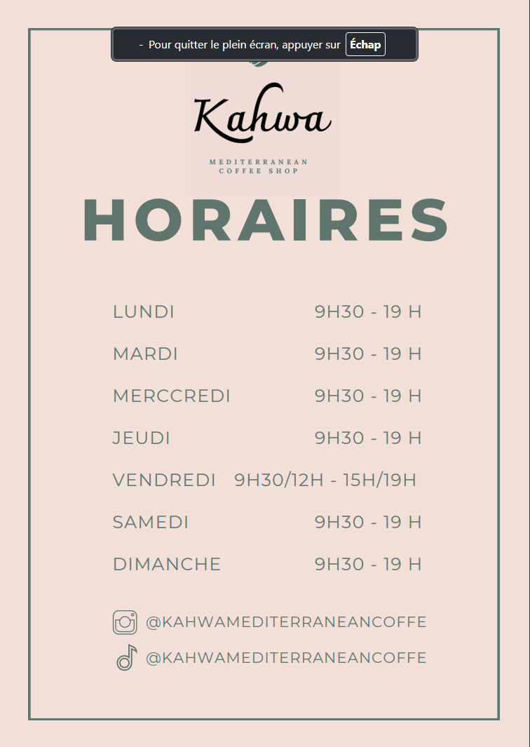 Menu Kahwa Mediterranean Coffee Shop-3
